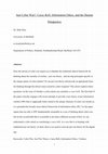 Research paper thumbnail of Just Cyber War? Casus Belli, Information Ethics and the Human Perspective (Review of International Studies)