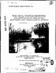 Research paper thumbnail of The Meal Tastes Sweeter: Documentation of Young's Grist and Saw Mills, West Point Lake, Troup County, Georgia