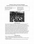 Research paper thumbnail of UBC EDST 401 2017: Education, School, and Social Institutions