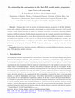 Research paper thumbnail of On estimating the parameters of the Burr XII model under progressive type-I interval censoring