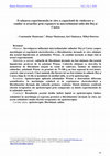 Research paper thumbnail of Evaluarea experimentala in vitro a capacitatii de vindecare a ranilor si arsurilor prin expunere la microclimatul salin din Dej şi Cacica