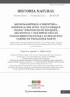 Research paper thumbnail of Agnolín, F. y A. Pérez. 2014. Micromamíferos (chiroptera-rodentia) del sitio Cueva Parque Diana, (Provincia de Neuquén, Argentina) y sus implicancias paleoambientales para el holoceno tardío de Patagonia Norte. Historia Natural. Nueva Serie. Vol 4 (1): 5-29.