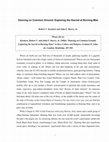 Research paper thumbnail of Dancing on Common Ground: Exploring the Sacred at Burning Man