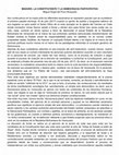 Research paper thumbnail of MADURO, LA CONSTITUYENTE Y LA DEMOCRACIA PARTICIPATIVA