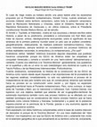 Research paper thumbnail of NICOLÁS MADURO MOROS frente DONALD TRUMP