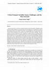 Research paper thumbnail of Urban Transport in India: Issues, Challenges, and the Way Forward