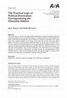 Research paper thumbnail of "The Practical logic of political domination: Conceptualizing the clientelist habitus” (w/Javier Auyero)  Sociological Theory 37 (3): 179-199. 2017.