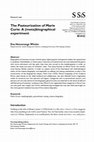 Research paper thumbnail of The Pasteurization of Marie Curie: A (meta)biographical experiment