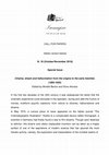 Research paper thumbnail of Call for Papers: Immagine. Note di storia del cinema 18 [ITA/ENG]