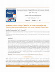 Research paper thumbnail of Mediation Effects: Proactive Behavior on Work Engagement and Turnover Intention with Reference to it Sector, Chennai, Tamil Nadu