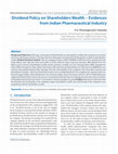 Research paper thumbnail of Dividend policy