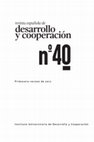 Research paper thumbnail of Revista Española de Desarrollo y Cooperación. Nº 40, Julio 2017.