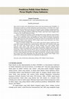 Research paper thumbnail of Pemikiran Politik Islam Modern: Peran Majelis Ulama Indonesia