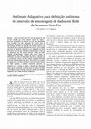 Research paper thumbnail of Autômato Adaptativo para definição autônoma do intervalo de amostragem de dados em Rede de Sensores Sem Fio