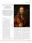 Research paper thumbnail of ALBRECHT DÜRER «Autorretrato con un abrigo de piel»