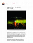 Research paper thumbnail of Review of The Color She Gave Gravity in Anomaly, by Cheyenne Heckermann