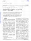 Research paper thumbnail of Role of electromechanical and mechanoelectric effects in protein hydration under hydrostatic pressure