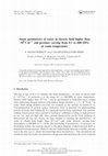 Research paper thumbnail of Static permittivity of water in electric field higher than 10 8 V m −1 and pressure varying from 0.1 to 600 MPa at room temperature