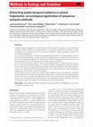 Research paper thumbnail of Extracting spatio-temporal patterns in animal trajectories: an ecological application of sequence analysis methods