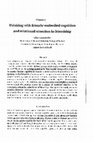 Research paper thumbnail of Thinking with friends: Embodied cognition and relational attention in friendship