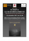 Research paper thumbnail of Presentation of I. Baglioni, "Echidna e i suoi discendenti. Studio sulle entità mostruose della Teogonia esiodea", Roma 2017