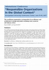 Research paper thumbnail of The ecoefficient organization: an integration of eco-efficiency and architecture to design and model a drinking water system in sub-Saharan Africa