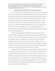 Research paper thumbnail of War, Torture, and Terrorism: An Integrative Summary