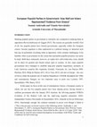 Research paper thumbnail of European Populist Partes in Government: How Well are Voters Represented? Evidence from Greece 1