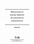 Research paper thumbnail of Cadena logística en desastres naturales