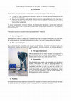 Research paper thumbnail of Cleaning and Disinfection on the ward: 10 points for success