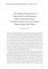 Research paper thumbnail of The Panoptic Performance of Masculinity for the Romanian Ethno-Nationalist Project: Disciplinary Intersections in Populist Radical Right Print Media