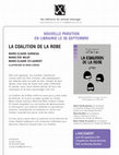 Research paper thumbnail of La Coalition de la Robe