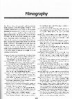 Research paper thumbnail of "Filmography"