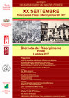 Research paper thumbnail of XX SETTEMBRE Giornata del Risorgimento 06 ottobre 2017