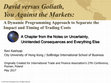 Research paper thumbnail of David vs Goliath (You against the Markets), A Dynamic Programming Approach to Separate the Impact and Timing of Trading Costs