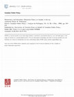 Research paper thumbnail of Canadian Public Policy Elementary and Secondary Education Policy in Canada: A Survey