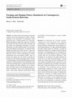 Research paper thumbnail of Forming and Shaping Pottery Boundaries in Contemporary South-Eastern Botswana