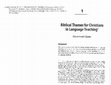 Research paper thumbnail of Biblical Themes for Christians in Language Teaching