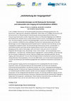 Research paper thumbnail of Conference Programme: " Aufarbeitung der Vergangenheit " Auseinandersetzungen um die Nutzung der Kernenergie und insbesondere den Umgang mit hochradioaktiven Abfällen