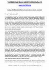 Research paper thumbnail of volantino-aborto-procurato.pdf