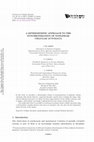 Research paper thumbnail of A DETERMINISTIC APPROACH TO THE SYNCHRONIZATION OF NONLINEAR CELLULAR AUTOMATA