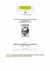 Research paper thumbnail of Recension - Guérir la vie. La passion d'Antonin Artaud, de Jacob Rogozinski, Les Editions du Cerf, 2011