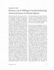 Research paper thumbnail of M. Beumer, 'Pioniers van de Millingse Geschiedschrijving. Antoon Jeurissen en Hentje Egberts', in: Millings Jaarboek, nr. 19 (2016) 117-130.