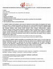 Research paper thumbnail of FORMULÁRIO DE INSCRIÇÃO NO EDITAL DE SELEÇÃO DA MISSÃO N