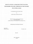 Research paper thumbnail of PIECES TO A PUZZLE: A LITHIC REFIT STUDY EVALUATING STRATIGRAPHIC AND LITHIC COMPONENTS OF THE OWL RIDGE SITE, CENTRAL ALASKA