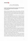 Research paper thumbnail of CALL for PAPERS, «piano b»: «Continuità / discontinuità nella storia dell’arte e della cultura italiane del Novecento. Arti visive, società e politica tra fascismo e neoavanguardie», a cura di Michele Dantini