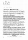 Research paper thumbnail of Abel Azcona – Political (dis)order