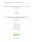 Research paper thumbnail of English Teaching and Learning through ICT: A Comparative Study between Private and Public Universities in Bangladesh (by Sultanul Arafin)