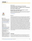 Research paper thumbnail of Decoding social intentions in human prehensile actions: Insights from a combined kinematics-fMRI study