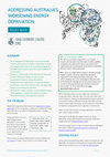 Research paper thumbnail of Addressing Australia's worsening energy deprivation - Policy note